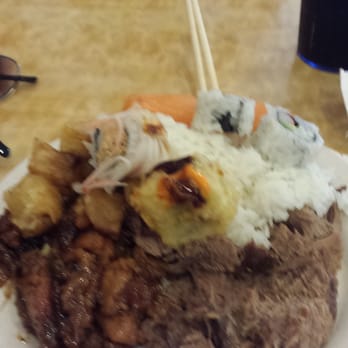 Grand Buffet - Brisket, sushi, rice, potatoes, chicken - Chinese Near Me - Evansville, Indiana