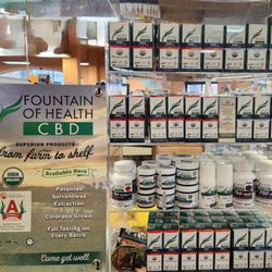 Goodness Grocery - Fountain of Health CBD oil sold here.