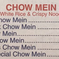 Bamboo Wok - Chow Mein