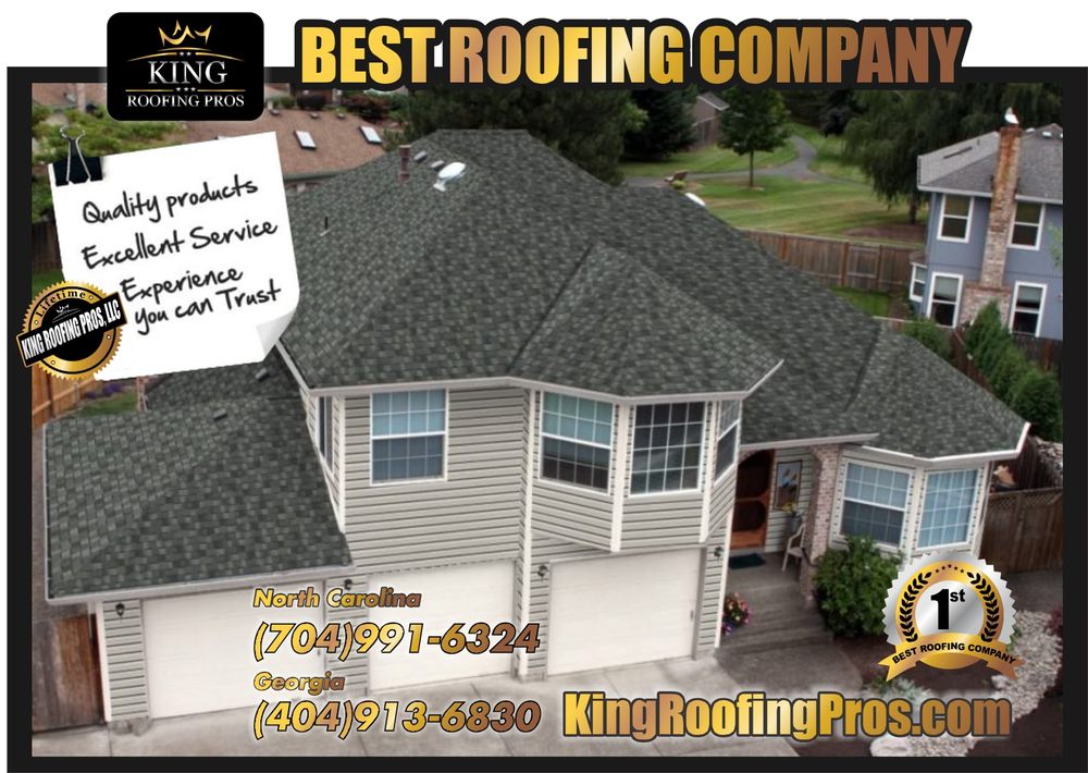 Slide of King Roofing Pros