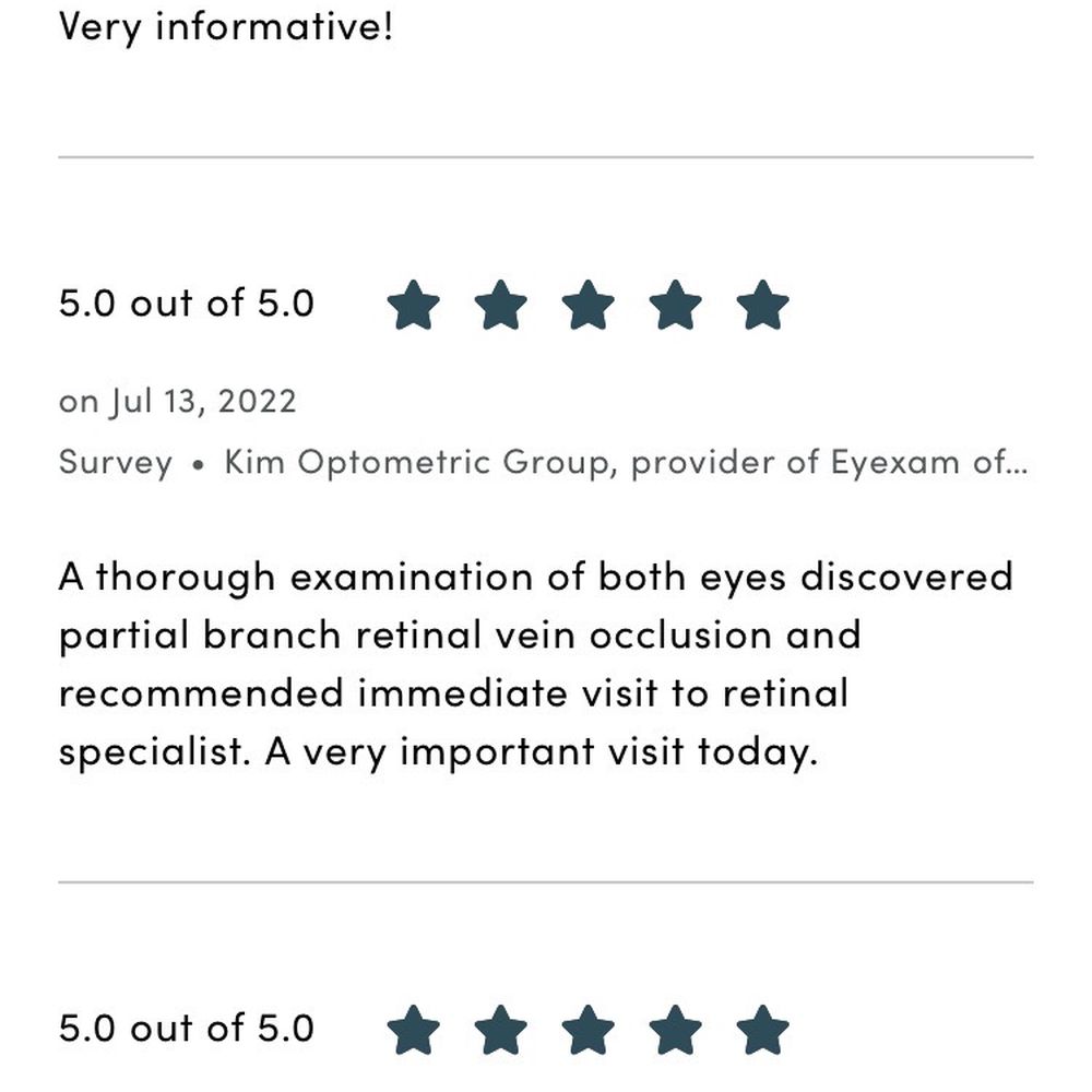 More positive reviews