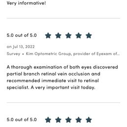 More positive reviews