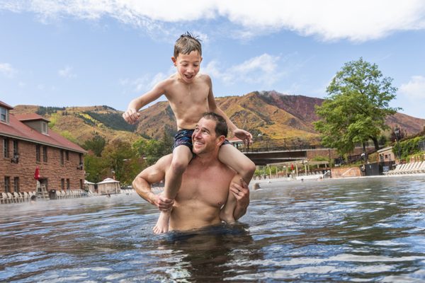 Glenwood Hot Springs Pool by null