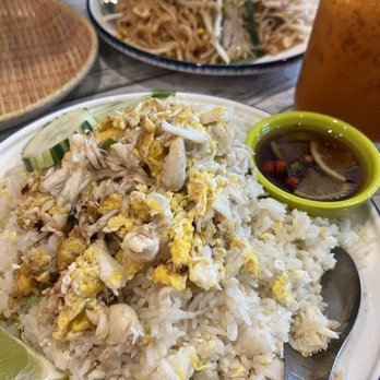 Zaab Zaab - Crabmeat fried rice - Thai Near Me - Elmhurst, New York Zaab Zaab - Crabmeat fried rice - Thai Near Me - Elmhurst, New York