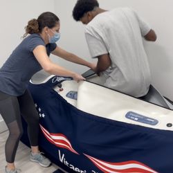 Restore Hyper Wellness - Israel getting in Hyperbaric Chamber