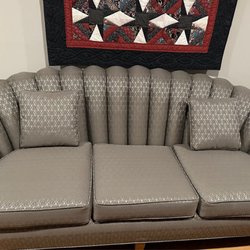 Mindful Upholstery - Channel back sofa completed 12.13.22.