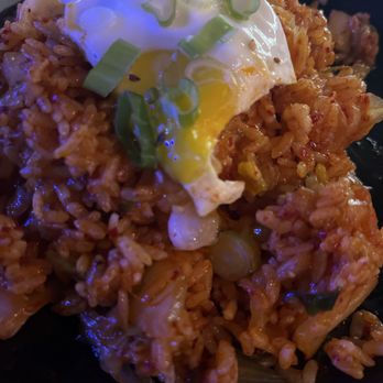 Chon Dak - Kimchi fried rice is flavorful.  Definitely going to be back here sooner than later - Bars Near Me - Gardena, California
