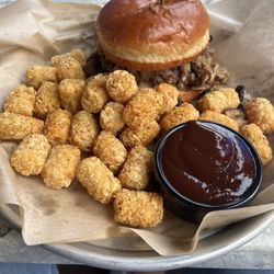 Brewsky's Haymarket - Pulled BBQ Pork Sandwich