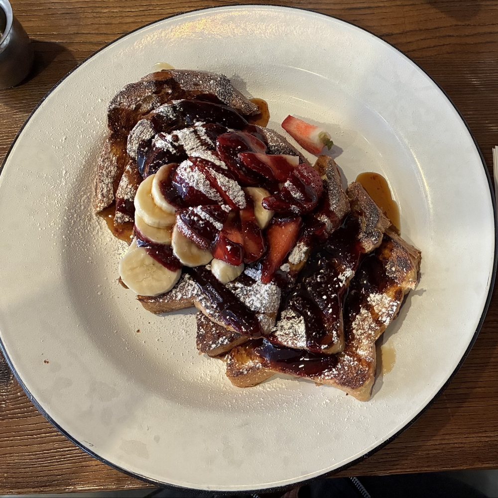 Acme pain de mei french toast Acme pain de mei french toast