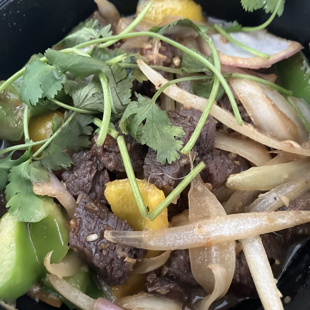 Happy Pho - Bo luc lac - SP1. SHAKEN FILET MIGNONETTE - CM/ M B LC LC - Vietnamese Near Me - Littleton, Colorado Happy Pho - Bo luc lac - SP1. SHAKEN FILET MIGNONETTE - CM/ M B LC LC - Vietnamese Near Me - Littleton, Colorado