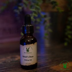 Revolutionary Botanicals - Revolutionary Botanicals Rebels's Dose - Extra Strength CBD Oil.