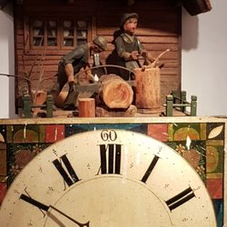 Klostermuseum St. Märgen - Schwarzwalduhr mit Automat