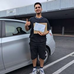 DMV Rental Car - Success at the Oakland DMV using our DMV-compliant car service.