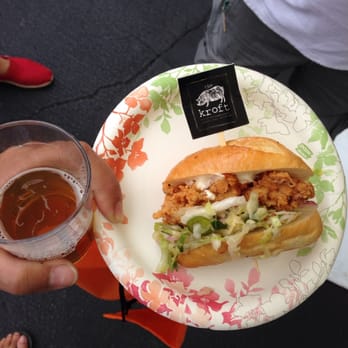 The Kroft - To die for! Fried Chicken Slider w/ Jalepeno Coleslaw - Sandwiches Near Me - Anaheim, California The Kroft - To die for! Fried Chicken Slider w/ Jalepeno Coleslaw - Sandwiches Near Me - Anaheim, California