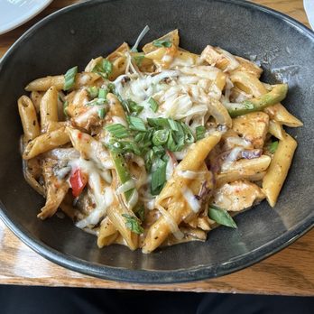 Buck & Honey's - Chipotle Chicken Pasta w/ Shrimp - American Near Me - Monona, Wisconsin