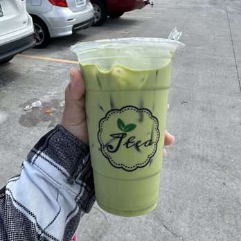 JTea - Green milk tea - Bubble Tea Near Me - Houston, Texas JTea - Green milk tea - Bubble Tea Near Me - Houston, Texas
