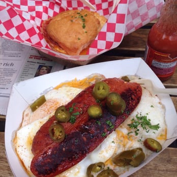 Biscuit Bitch - Get the Hot Mess Bitch. It's the perfect combination and ratio of biscuit, gravy, egg, two kinds of sausage, grits, and cheese. - Breakfast & Brunch Near Me - Seattle, Washington