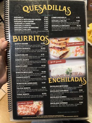 Menu photo 1 Los Charros Rushville, IL