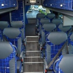 Able Trek Tours - Interior of the 38-passenger bus