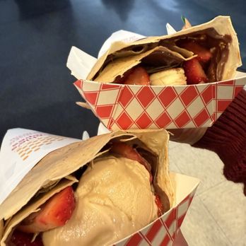 Sophie's Crepes - Strawberry and Nutella - Desserts Near Me - San Francisco, California Sophie's Crepes - Strawberry and Nutella - Desserts Near Me - San Francisco, California