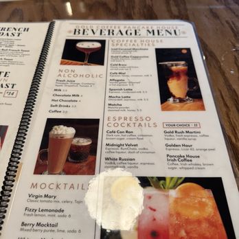 Gold Coffee Pancake House - Drink menu - Breakfast & Brunch Near Me - Lebanon, Indiana Gold Coffee Pancake House - Drink menu - Breakfast & Brunch Near Me - Lebanon, Indiana