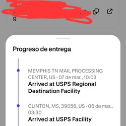 USPS - This is proof of the error the USPS makes with the packages. It's not the first time. They need to improve their staffing.