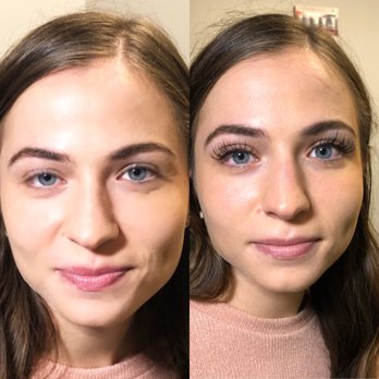 Brow Studio 7 - Before and After Classic Lash Extensions by Chelsey @wnylashes - Threading Services Near Me - Cheektowaga, New York