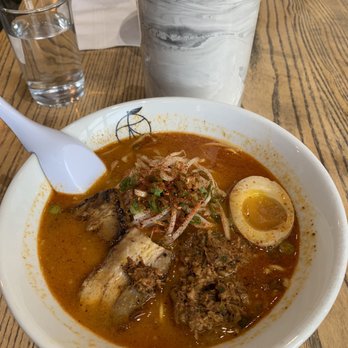Momonoki - Spicy Miso Ramen (Level 1 spicy) - Cafes Near Me - Atlanta, Georgia Momonoki - Spicy Miso Ramen (Level 1 spicy) - Cafes Near Me - Atlanta, Georgia