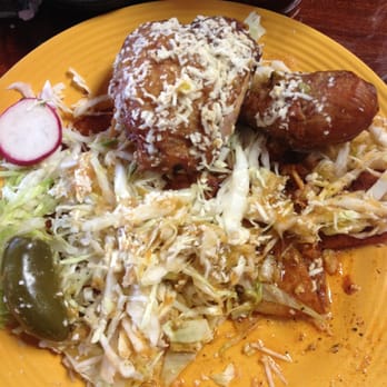 Mi Lindo Apatzingan - Enchiladas Michoacanas con pollo - Mexican Near Me - Riverside, California