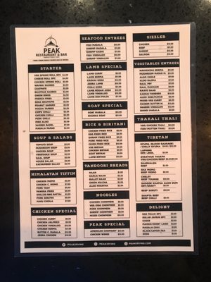 Menu photo 8 Peak Restaurant and Bar Irving, TX Menu photo 8 Peak Restaurant and Bar Irving, TX