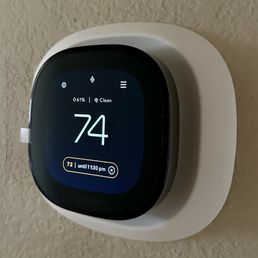 New thermostat installed