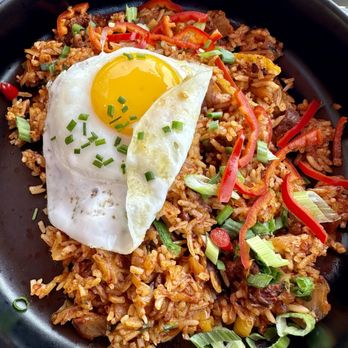 Eggspresso - Kimchi Fried Rice - Breakfast & Brunch Near Me - Fullerton, California