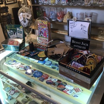 Benny Jacks Antiques - Pin, patch, and button collection - Antiques Near Me - Dallas, Texas