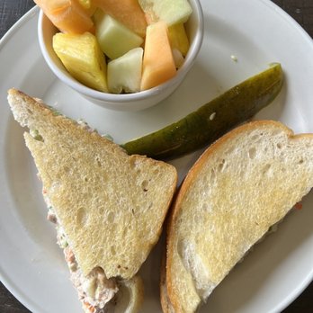 Buckman's Grille - Tuna melt with fruit - American Near Me - Henderson, Nevada