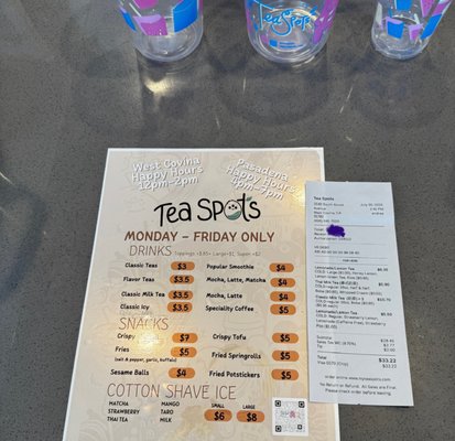 Menu photo 5 Tea Spots West Covina, CA Menu photo 5 Tea Spots West Covina, CA