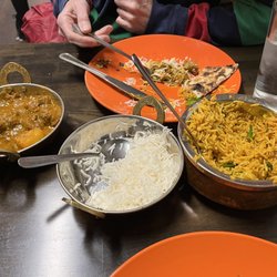 Indian Bites - Lamb Vindaloo and Chicken Biryani