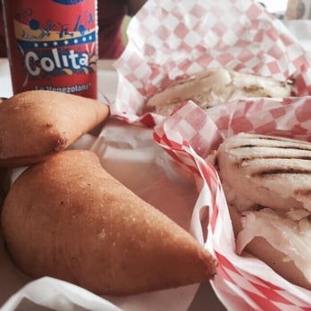 Are Pitas - I could eat this everyday! Arepa y empanadas I think is what they are called - Lebanese Near Me - Tampa, Florida