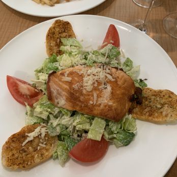 Gallery Cafe - Salmon Caesar salad - Cafes Near Me - Pebble Beach, California
