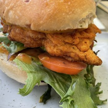 Nourish Bistro - Kimchi vegan burger - excellent ! - Vegan Near Me - Banff, Alberta