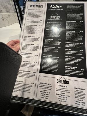 Menu photo 4 Nativo Mexican Cuisine Bannockburn, IL Menu photo 4 Nativo Mexican Cuisine Bannockburn, IL