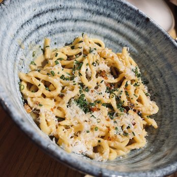 Ernest - Lo Mein, sea urchin carbonara, February 2022 Menu - New American Near Me - San Francisco, California Ernest - Lo Mein, sea urchin carbonara, February 2022 Menu - New American Near Me - San Francisco, California