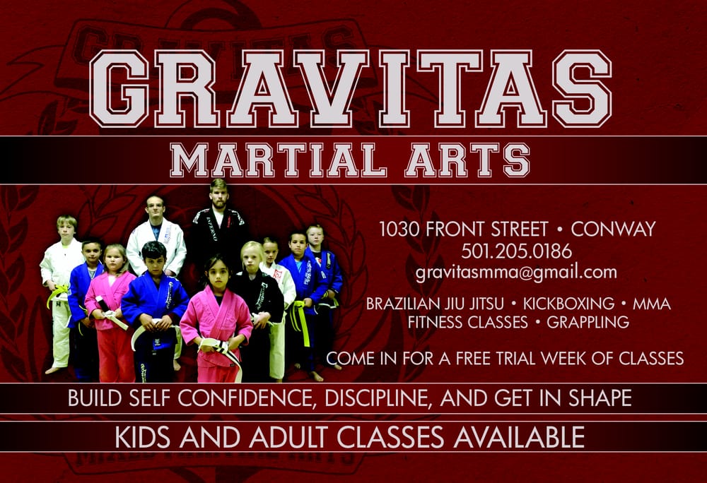 GRAVITAS MARTIAL ARTS Updated September 2024 1030 Front St, Conway