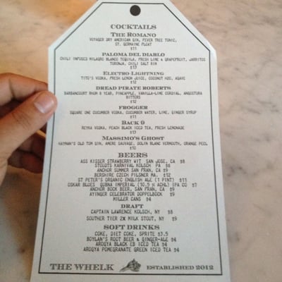 Menu photo 8 The Whelk Westport, CT Menu photo 8 The Whelk Westport, CT