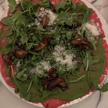Marmo - Prime beef carpaccio - Italian Near Me - Houston, Texas