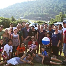 Manahawkin Baptist Church - Creation Fest 2012, obligatory post event tired, dirty, excited youth group pic!
