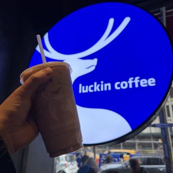 Luckin Coffee - Iced Coconut Latte - Coffee & Tea Near Me - New York, New York