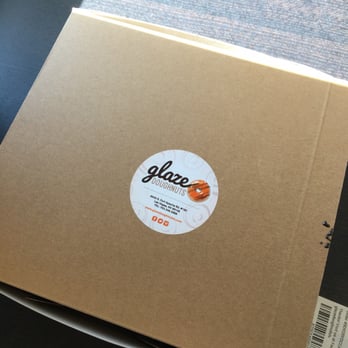 Glaze Doughnuts - Brand on the box I love that! - Donuts Near Me - Las Vegas, Nevada Glaze Doughnuts - Brand on the box I love that! - Donuts Near Me - Las Vegas, Nevada
