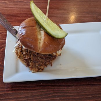 Salish Grill - Pulled Pork Sandwich - American Near Me - Port Townsend, Washington Salish Grill - Pulled Pork Sandwich - American Near Me - Port Townsend, Washington
