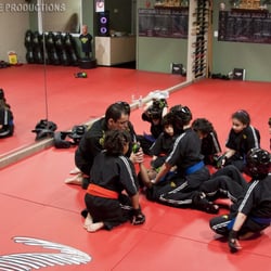 Premier Martial Arts - Sensei Luis teaching Black Belt Training class