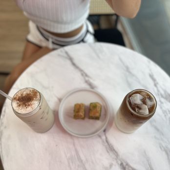 Cafe Marquise - Ice chai tea latte Ice vanilla latte Baklava - Coffee & Tea Near Me - Naples, Florida Cafe Marquise - Ice chai tea latte Ice vanilla latte Baklava - Coffee & Tea Near Me - Naples, Florida